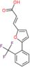 (2E)-3-[5-[2-(Trifluoromethyl)phenyl]-2-furanyl]-2-propenoic acid