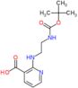 2-({2-[(tert-butoxycarbonyl)amino]ethyl}amino)pyridine-3-carboxylic acid