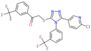 2-({5-(6-chloropyridin-3-yl)-4-[3-(trifluoromethyl)phenyl]-4H-1,2,4-triazol-3-yl}sulfanyl)-1-[3-(t…