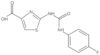 2-[[[(4-Fluorophenyl)amino]carbonyl]amino]-4-thiazolecarboxylic acid