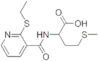 2-({[2-(ethylthio)-3-pyridyl]carbonyl}amino)-4-(methylthio)butanoic acid