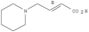 2-Butenoic acid,4-(1-piperidinyl)-, (2E)-