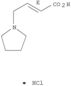 2-Butenoic acid,4-(1-pyrrolidinyl)-, hydrochloride (1:1), (2E)-