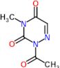 2-acetyl-4-methyl-1,2,4-triazine-3,5(2H,4H)-dione