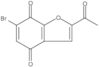 4,7-Benzofurandione, 2-acetyl-6-bromo-