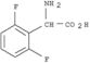 Benzeneacetic acid, a-amino-2,6-difluoro-