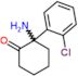 2-amino-2-(2-chlorophenyl)cyclohexanone