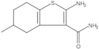 2-Amino-4,5,6,7-tetrahydro-5-methylbenzo[b]thiophene-3-carboxamide