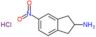 5-nitro-2,3-dihydro-1H-inden-2-amine hydrochloride (1:1)