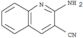 2-amino-3-cyanoquinolinium