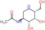 N-[(3S,4R,5S,6R)-4,5-dihydroxy-6-(hydroxymethyl)piperidin-3-yl]acetamide