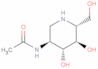 2-acetamido-1,2,5-trideoxy-1,5-imino-D- glucitol