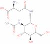 2-acetamido-1-N(B-L-aspartyl)-2 deoxy*B-D-glucopy