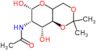 N-[(6R,7S,8R,8aS)-6,8-dihydroxy-2,2-dimethyl-4,4a,6,7,8,8a-hexahydropyrano[3,2-d][1,3]dioxin-7-yl]acetamide