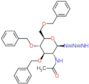 N-[(2R,3R,4R,5S,6R)-2-azido-4,5-dibenzyloxy-6-(benzyloxymethyl)tetrahydropyran-3-yl]acetamide
