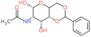 N-[(6R,7S,8R,8aR)-6,8-dihydroxy-2-phenyl-4,4a,6,7,8,8a-hexahydropyrano[3,2-d][1,3]dioxin-7-yl]acet…