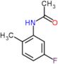 N-(5-fluoro-2-methylphenyl)acetamide