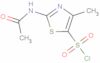 2-Acetamido-4-methyl-5-thiazolesulfonyl chloride