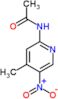 N-(4-methyl-5-nitropyridin-2-yl)acetamide