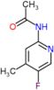 N-(5-fluoro-4-methylpyridin-2-yl)acetamide