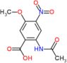 2-(acetylamino)-5-methoxy-4-nitrobenzoic acid