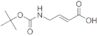 2-Butenoicacid,4-[[(1,1-dimethylethoxy)carbonyl]amino]-,(2E)-(9CI)