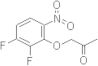 2-Acetonyloxo-3,4-difluoronitrobenzene
