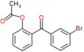 [2-(3-bromobenzoyl)phenyl] acetate