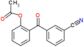[2-(3-cyanobenzoyl)phenyl] acetate
