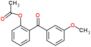 [2-(Acetyloxy)phenyl](3-methoxyphenyl)methanone