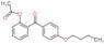 Methanone, [2-(acetyloxy)phenyl](4-butoxyphenyl)-