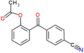 [2-(4-cyanobenzoyl)phenyl] acetate