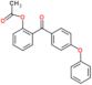 [2-(4-phenoxybenzoyl)phenyl] acetate