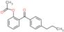 Methanone, [2-(acetyloxy)phenyl](4-propylphenyl)-