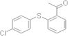 2-(4-Chlorophenylthio)acetophenone