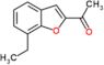 1-(7-ethyl-1-benzofuran-2-yl)ethanone