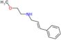 (2E)-N-(2-methoxyethyl)-3-phenylprop-2-en-1-amine