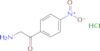 Ethanone, 2-amino-1-(4-nitrophenyl)-, hydrochloride (1:1)