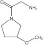 2-Amino-1-(3-methoxy-1-pyrrolidinyl)ethanone