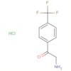 Ethanone, 2-amino-1-[4-(trifluoromethyl)phenyl]-, hydrochloride