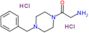 2-amino-1-(4-benzylpiperazin-1-yl)ethanone dihydrochloride