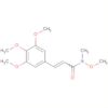 2-Propenamide, N-methoxy-N-methyl-3-(3,4,5-trimethoxyphenyl)-