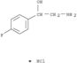 Benzenemethanol, a-(aminomethyl)-4-fluoro-,hydrochloride (1:1)