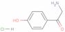 4-Hydroxy-alpha-aminoacetophenone hydrochloride