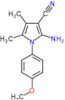 2-amino-1-(4-methoxyphenyl)-4,5-dimethyl-1H-pyrrole-3-carbonitrile