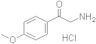 2-amino-4'-methoxyacetophenone hydro-chloride