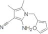 2-amino-1-(2-furilmetil)-4,5-dimetil-1H-pirrol-3-carbonitrilo