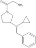 2-Amino-1-[3-[cyclopropyl(phenylmethyl)amino]-1-pyrrolidinyl]ethanone