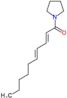 1-[(2E,4E)-deca-2,4-dienoyl]pyrrolidine
