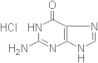 6H-Purin-6-one, 2-amino-1,9-dihydro-, hydrochloride (1:1)